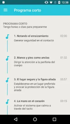 En calma android App screenshot 1