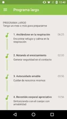 En calma android App screenshot 2